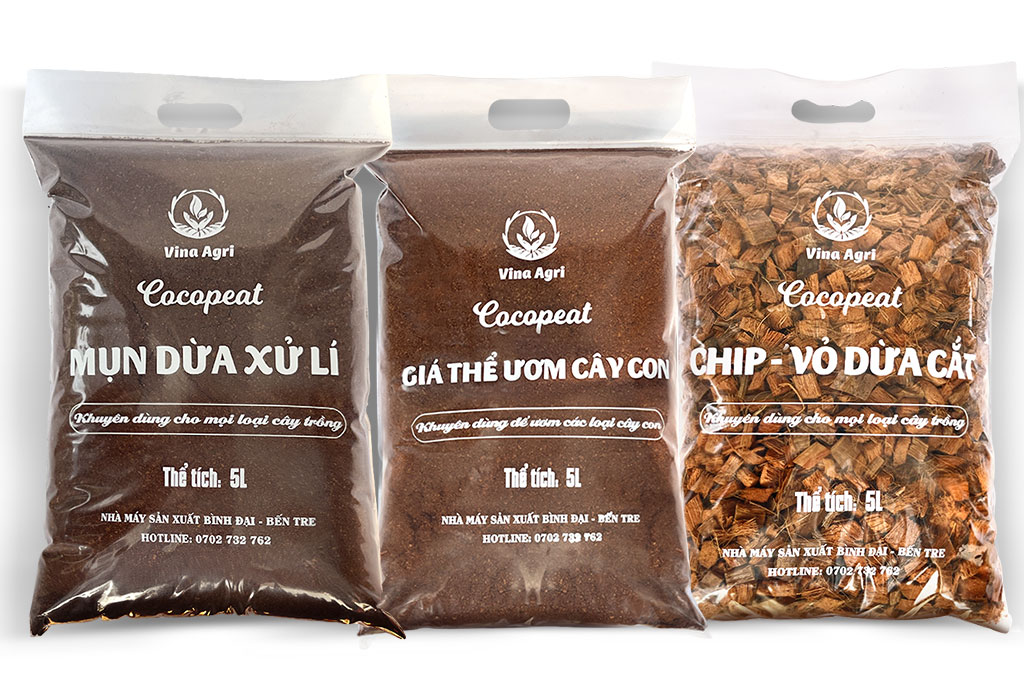 Các loại xơ dừa phổ biến