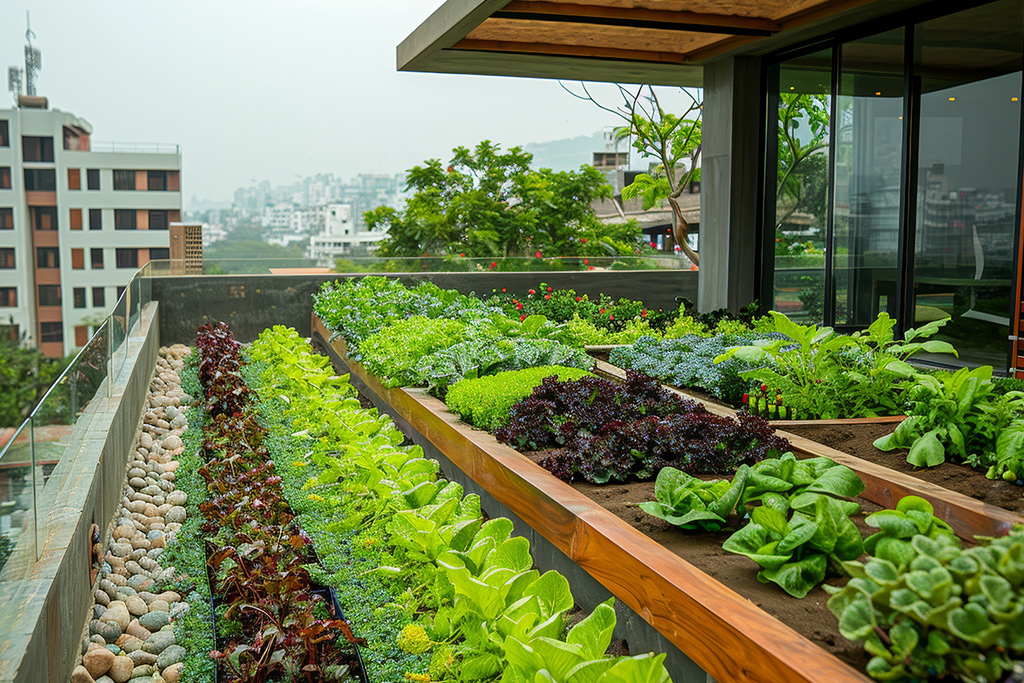 Mô hình trồng cây tại nhà đang dần phổ biến 