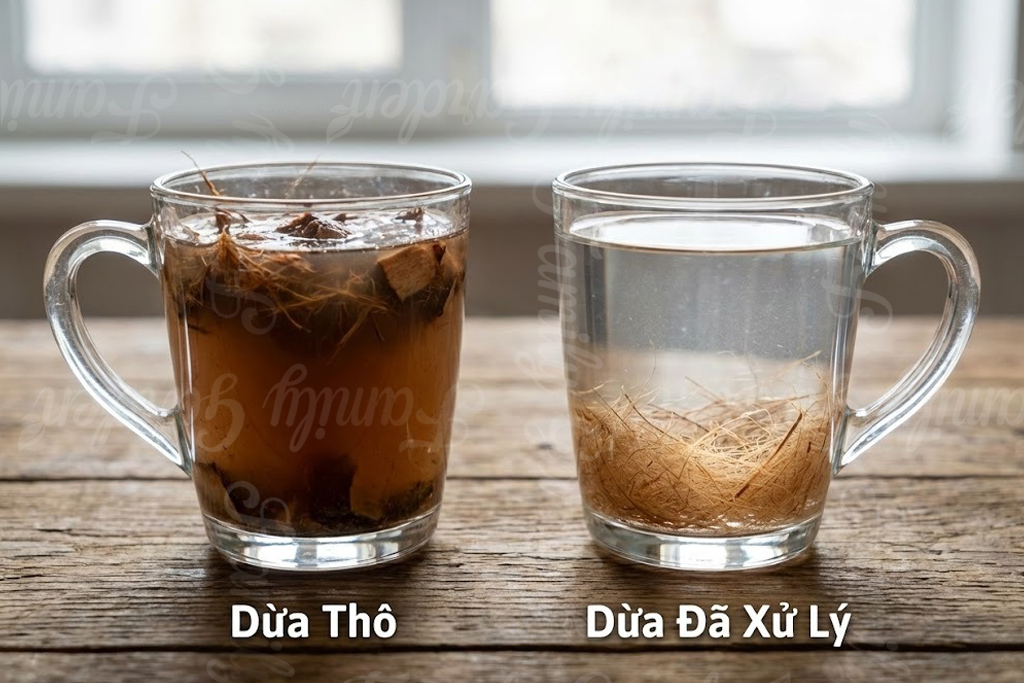 Tại sao phải dùng mụn xơ dừa đã qua xử lý