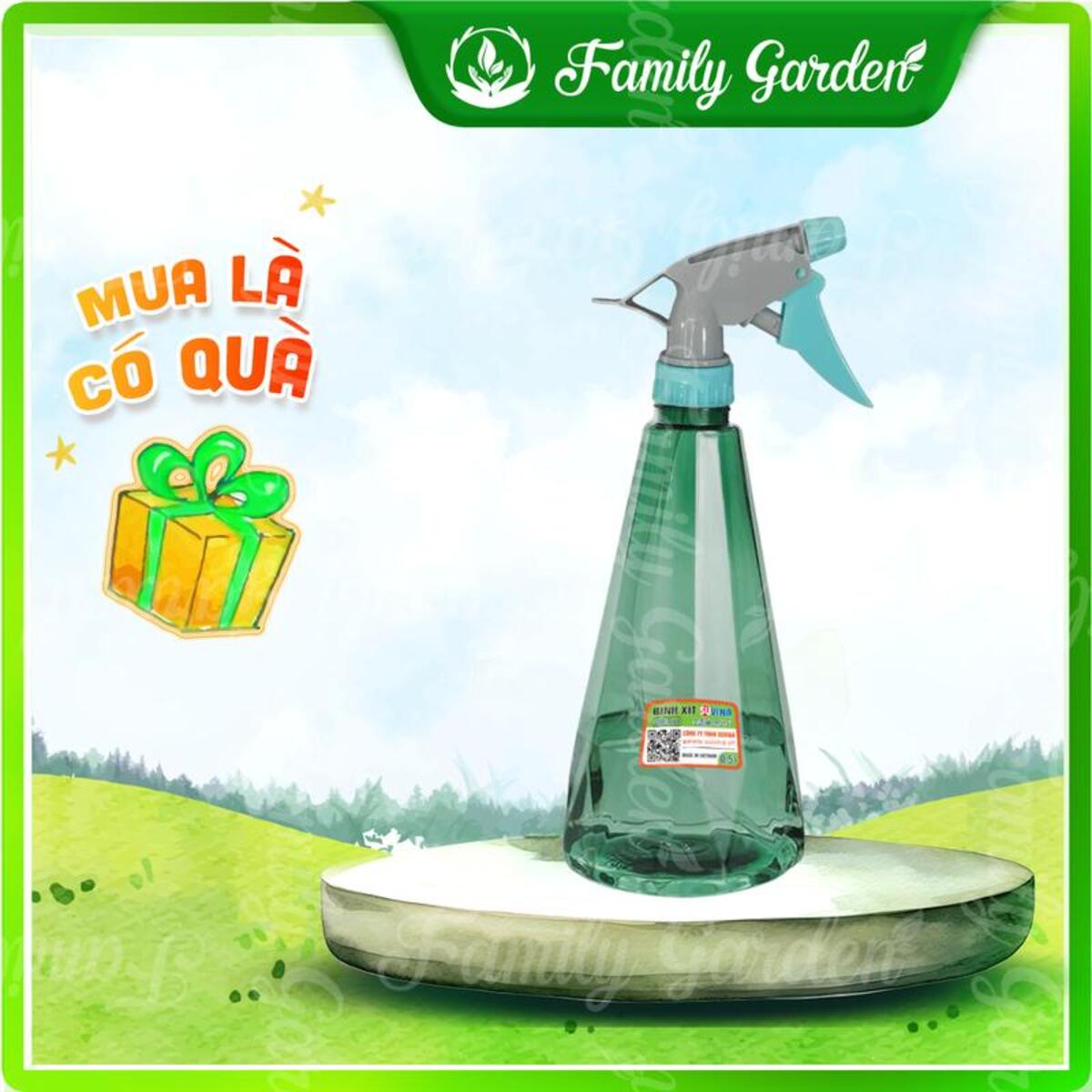 Bình xịt tưới cây chỉnh được 2 chế độ phun sương hoặc tia nước