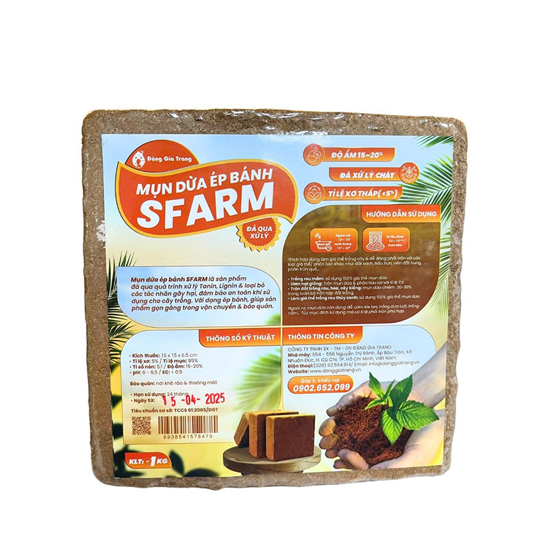 Mụn dừa SFarm.